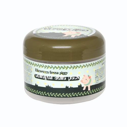 [Elizavecca] Green piggy collagen jella pack 100g (Sleeping Mask For Moisturizer)Collagen 50%(50 000