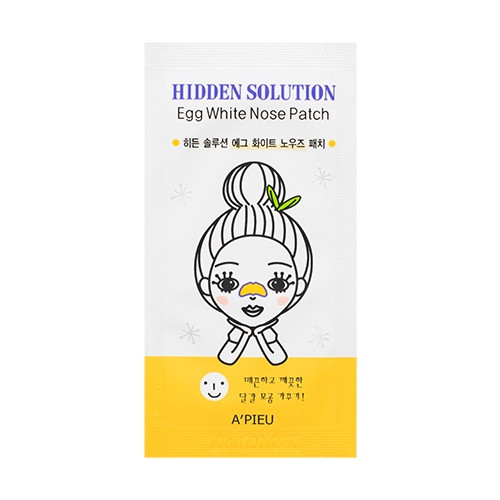 [APIEU] Hidden Solution Egg White Nose Patch
