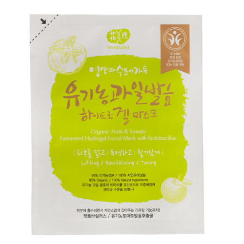 [WhaMiSa] Organic Fruits Hydrogel Mask 33g 1ea