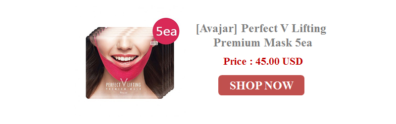 Review] มาส์กกระชับเหนียง Avajar Perfect V Lifting Premium Mask