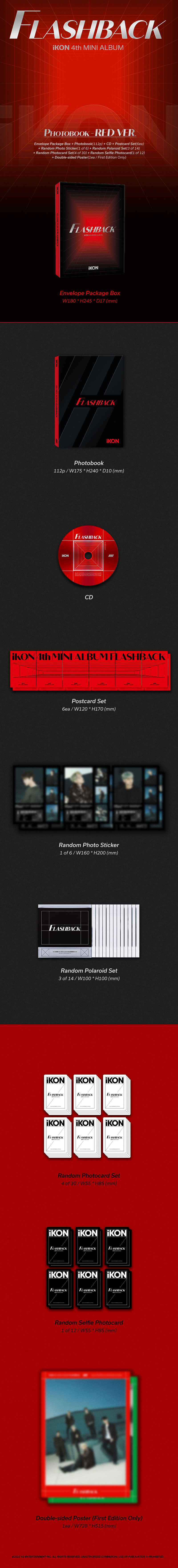 iKON  [FLASHBACK] iKON PHOTO BINDER + PHOTO CARD SET