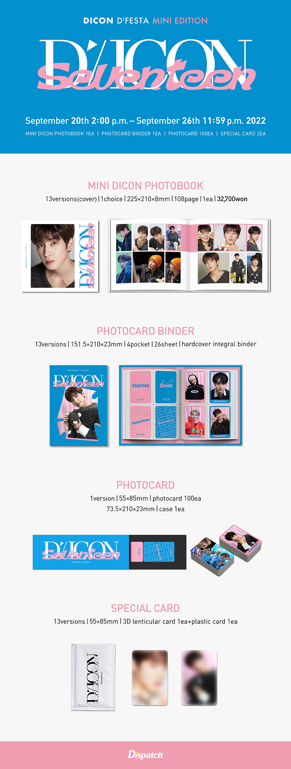 K-POP DICON D'FESTA MINI EDITION : SEVENTEEN - THE 8 | StyleKorean.com