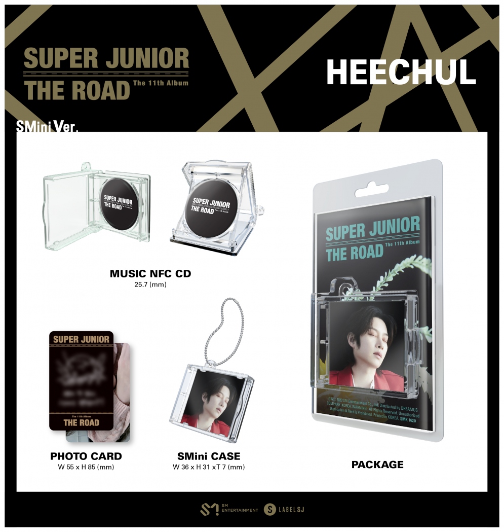 K-POP Super Junior 11th Full Album - The Road SMini Ver. (HEECHUL VER.) |  StyleKorean.com