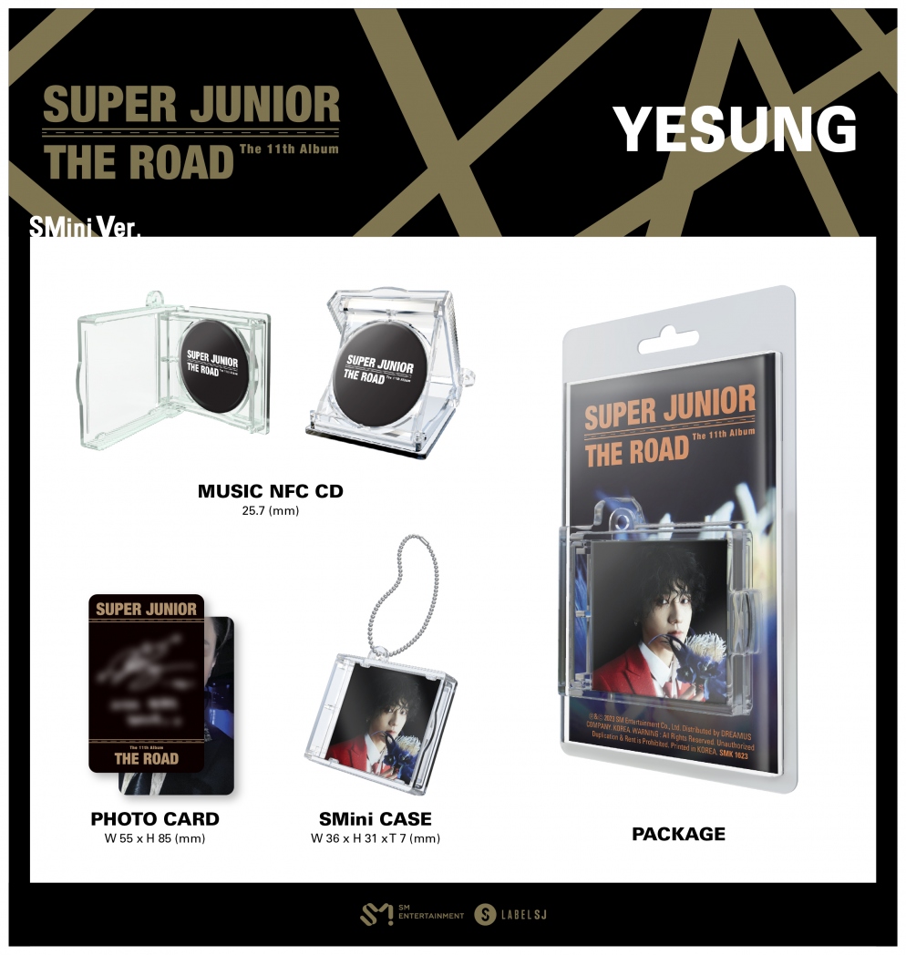 K-POP Super Junior 11th Full Album - The Road SMini Ver. (YESUNG VER.) |  StyleKorean.com