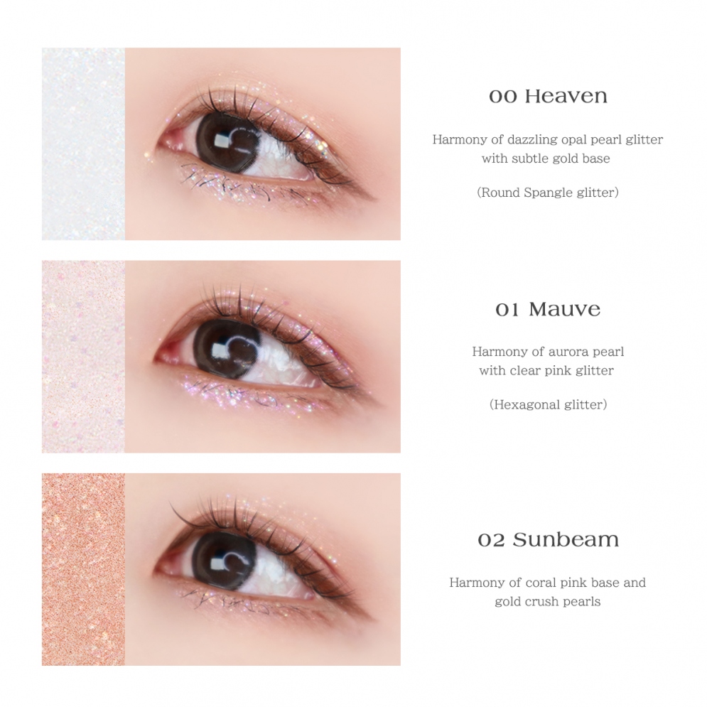 Dear.A Glitter Eyeshadow (#00 Heaven)