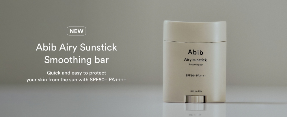  Abib Airy Sunstick Smoothing Bar SPF50  Non-Sticky Matte  Finish Sun Protection for Face and Body, Long-lasting Korean Sun Stick :  Beauty & Personal Care
