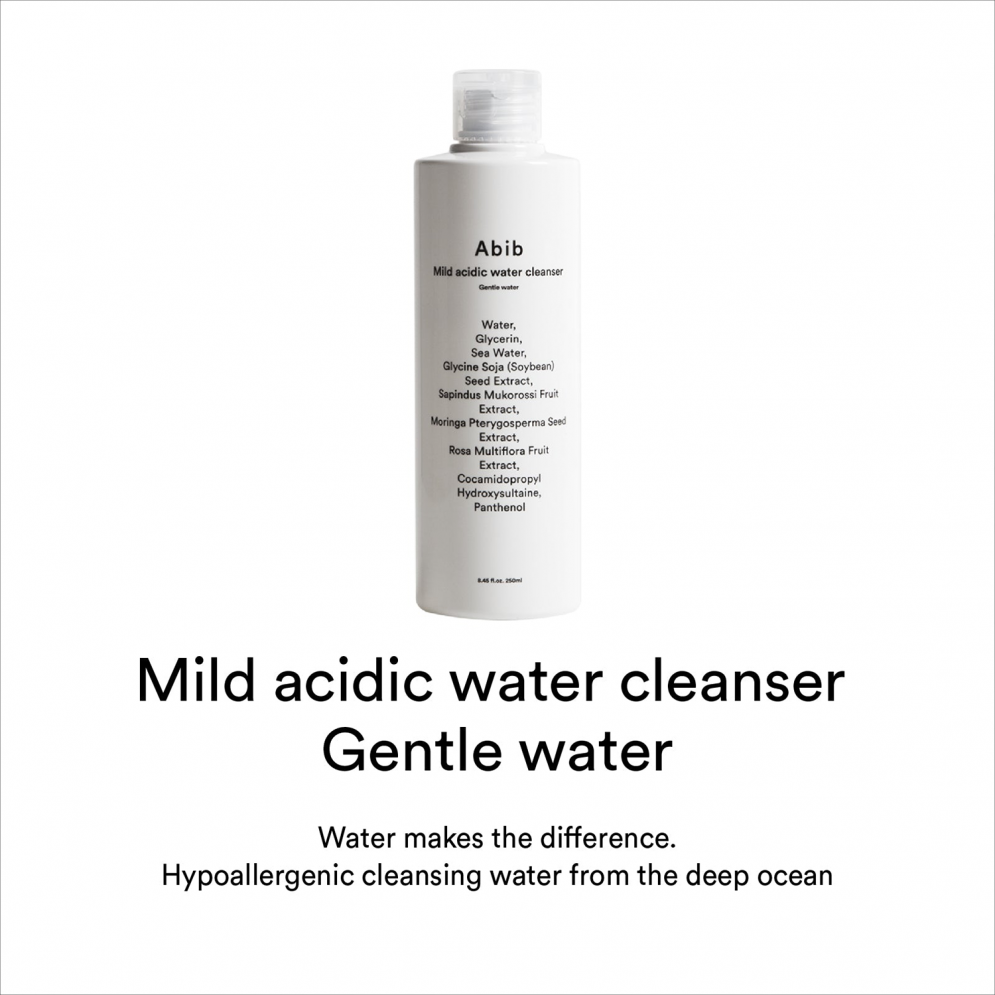 Abib Mild Acidic Water Cleanser Gentle Water 250ml | StyleKorean.com