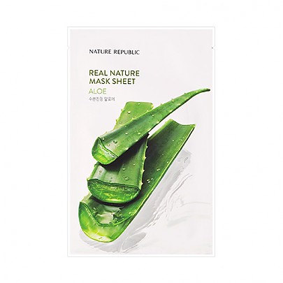 [Nature Republic] Real Nature Mask Sheet (Aloe)