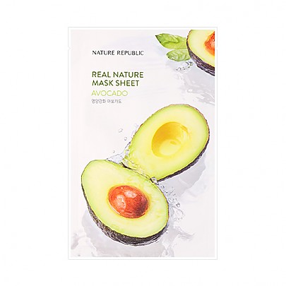 [Nature Republic] Real Nature Mask Sheet (Avocado)
