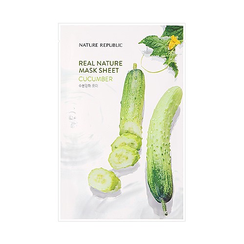 [Nature Republic] Real Nature Mask Sheet (cucumber)