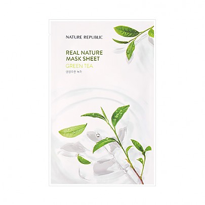 [Nature Republic] Real Nature Mask Sheet (Green Tea)