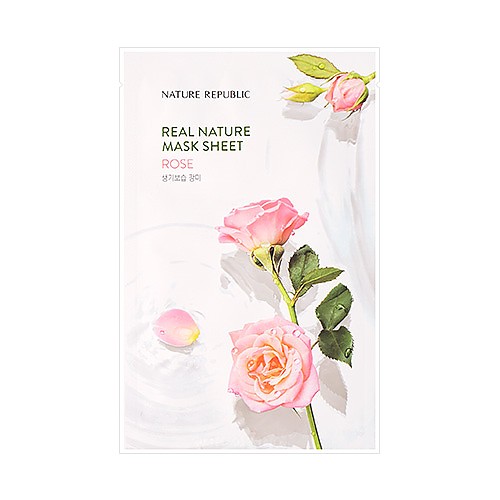 [Nature Republic] Real Nature Mask Sheet (Rose)