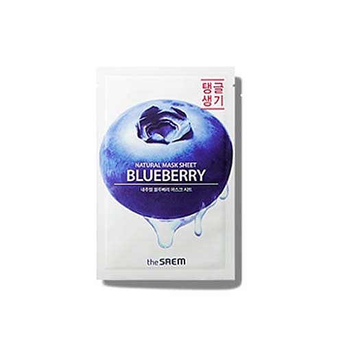 [the SAEM] Natural Blueberry Mask Sheet