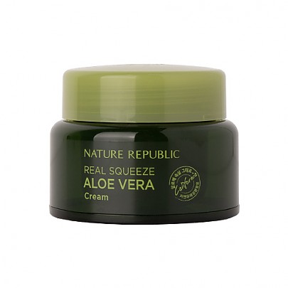[Nature Republic] Real Squeeze Aloe Vera Cream 50ml