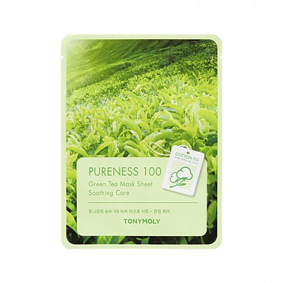 [Tonymoly] Pureness 100 Mask Sheet #Green tea