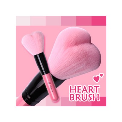 [CORINGCO] Lovely pink heart multi volume brush