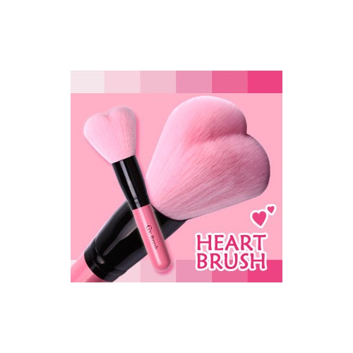 [CORINGCO] Lovely pink heart multi volume brush