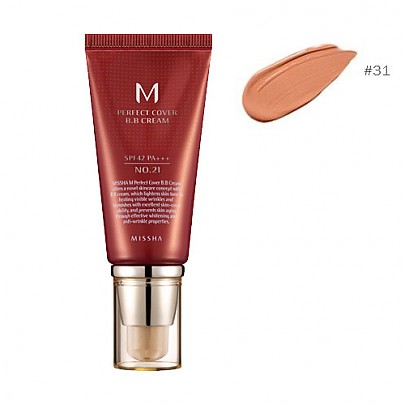 [Missha] M Pefect Covering BB Cream SPF42 PA+++ 50ml (7 Colors)