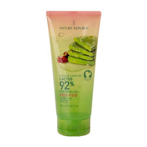 Rund dannelse Mispend Nature Republic Aloe Vera Soothing Gel, 92% Soothing and Moisture 250ml  (Tube Type) | StyleKorean.com