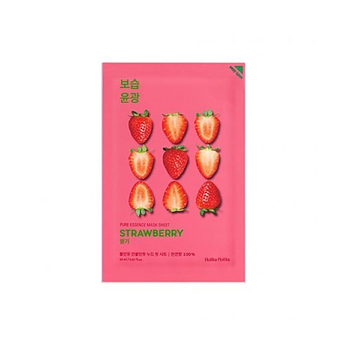 [Holika Holika] Pure Essence Mask Sheet (Strawberry) 20ml