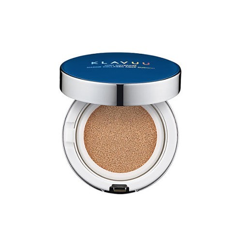 [KLAVUU] Blue Pearlsation High Coverage Marine Collagen Aqua Cushion (2 Colors)