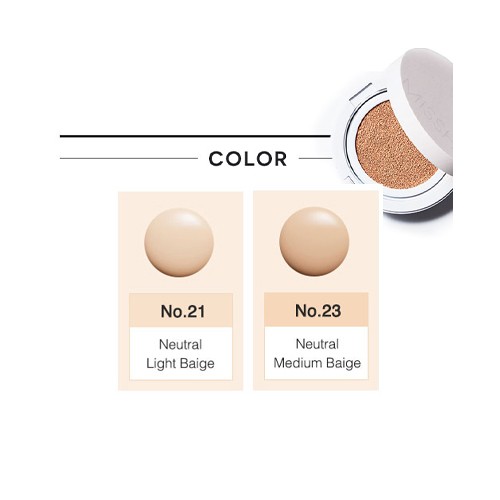 [Missha] Magic Cushion Cover Lasting SPF50+/PA+++ (2 Colors)