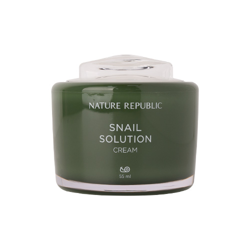 historie Regelmæssighed bekæmpe Nature Republic Snail Solution Cream 55ml | StyleKorean.com