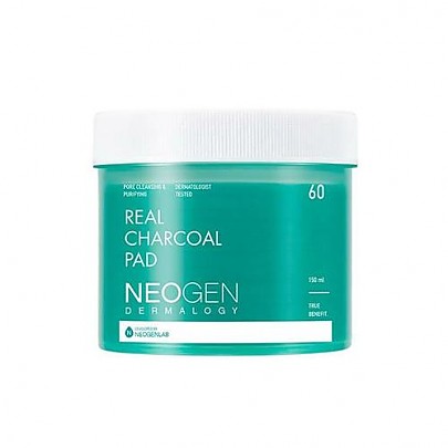 [Neogen] *renewal* DERMALOGY Real Charcoal Pad 60ea