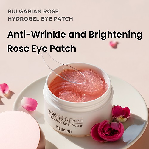 [heimish]   Bulgarian Rose Water Hydrogel Eye Patch 60ea (Renewal)