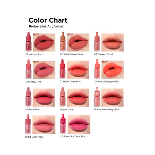 [Peripera] *NEW* Ink Airy Velvet (11 colors)