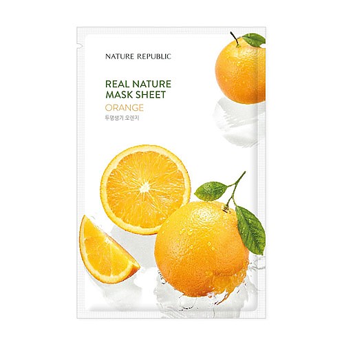 [Nature Republic] Real Nature Mask Sheet (Orange)