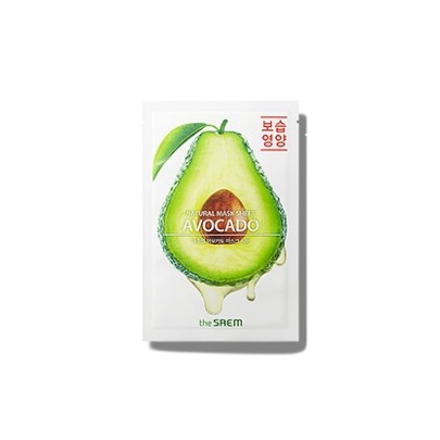 [the SAEM] Natural Avocado Mask Sheet