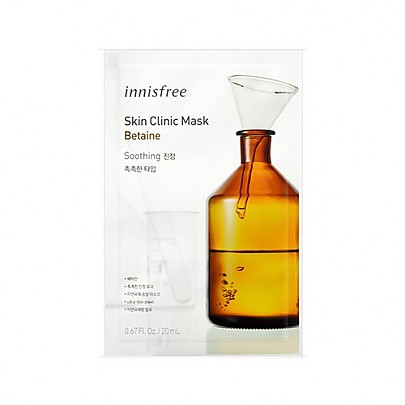 [Innisfree] Skin Clinic Mask Sheet (Betaine) 20ml