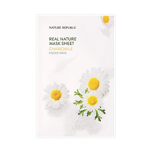 [Nature Republic] Real Nature Mask Sheet (Chamomile)