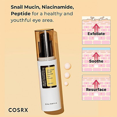 [COSRX] Advanced Snail Peptide Eye Cream 25ml