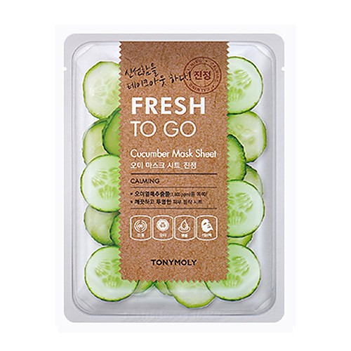 [Tonymoly] Fresh To Go Cucumber Mask Sheet