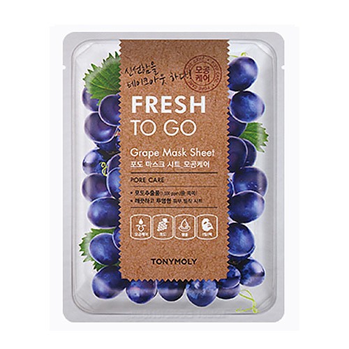 [Tonymoly] Fresh To Go Grape Mask Sheet