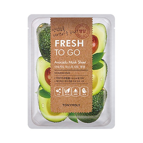 [Tonymoly] Fresh To Go Avocado Mask Sheet 20g