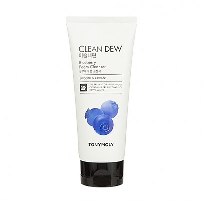 [Tonymoly] Clean Dew Bluberry Foam Cleanser (renewal)