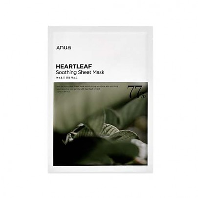 [Anua] Heartleaf 77% Soothing Sheet Mask (1ea)