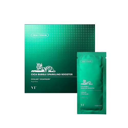 VT Cosmetics Cica Bubble Sparkling Booster (10g x 10ea) | Korean