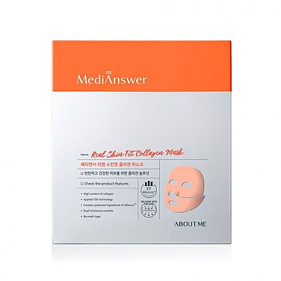 [ABOUT ME] Real Skin Fit Collagen Mask (4ea)