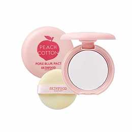 [Skinfood] Peach Cotton Pore Blur Pact