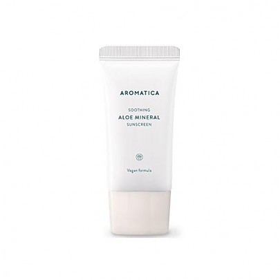 [Aromatica] Soothing Aloe Mineral Sunscreen SPF50+/PA++++ 50ml