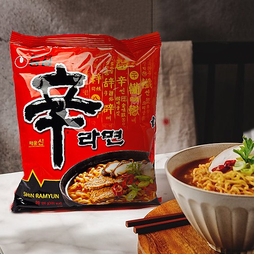 Free Ship] More Spicy New Nongshim SHIN RAMYUN THE RED Korean Food