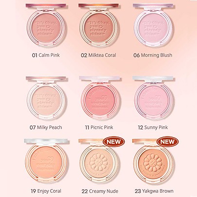 [Peripera] *new* Pure Blushed Sunshine Cheek (9 Colors)