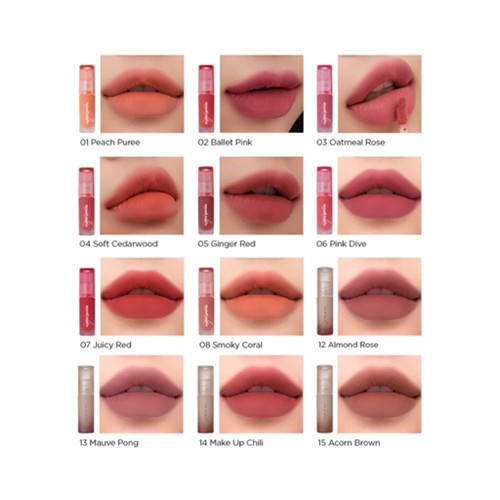 [Peripera] *NEW* Ink Mood Matte Tint (12 Colors)