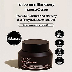 [Mary&May] Idebenone + Blackberry Complex Intensive Total Care Cream 70ml