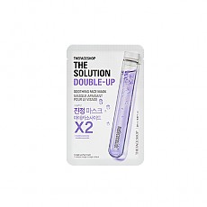 [THE FACE SHOP] The Solution Double Up Soothing Face Mask 2021