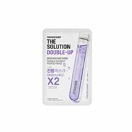 [THE FACE SHOP] The Solution Double Up Soothing Face Mask 2021
